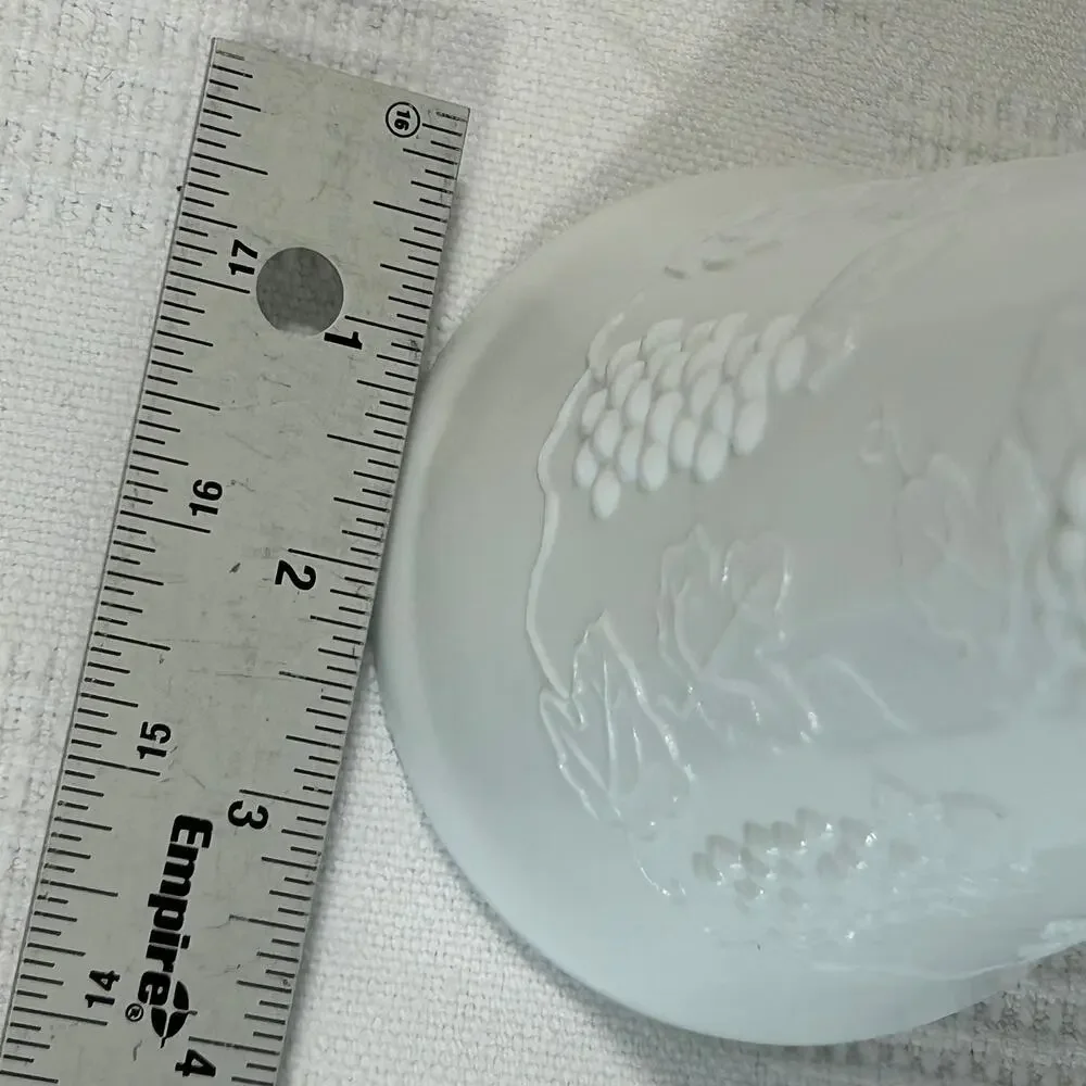 Milk Glass Vase 8